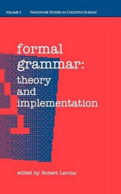 Formal Grammar by Robert Levine