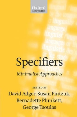 Specifiers by David Adger