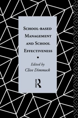 School Based Management and School Effectiveness book