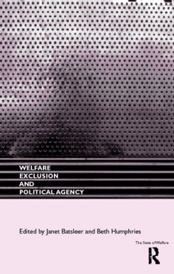 Welfare, Exclusion and Political Agency book