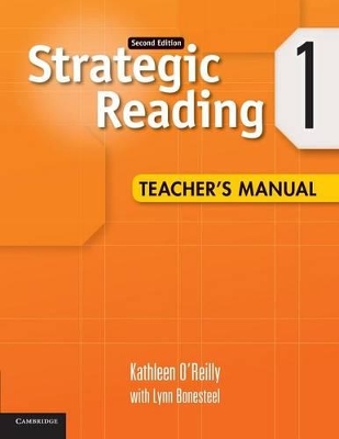 Strategic Reading Level 1 Teacher's Manual book