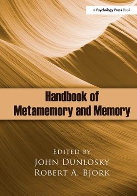 Handbook of Metamemory and Memory book