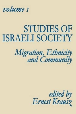 Studies of Israeli Society book