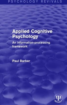 Applied Cognitive Psychology book