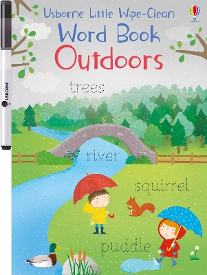 Little Wipe-Clean Word Book Outdoors book