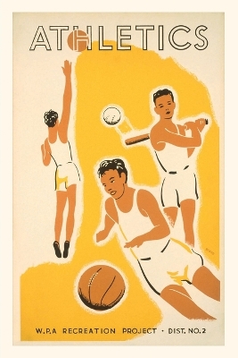 Vintage Journal WPA Athletics Poster book