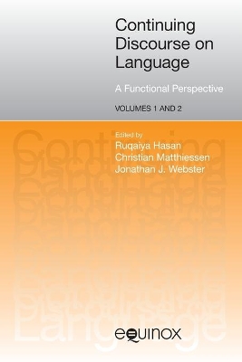 Continuing Discourse on Language book