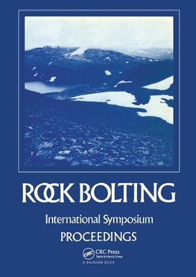 Rock Bolting: Theory and Application in Mining and Underground Construction book