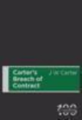 Carter's Breach of Contract by J W Carter