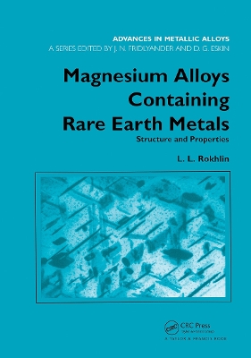 Magnesium Alloys Containing Rare-Earth Metals book