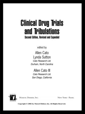 Clinical Drug Trials and Tribulations book