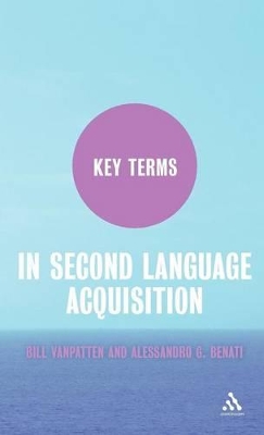 Key Terms in Second Language Acquisition book