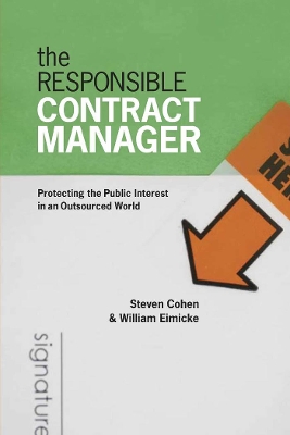 Responsible Contract Manager book