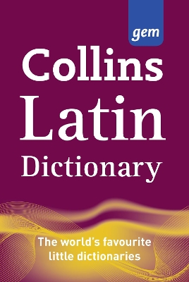 Collins Gem Latin Dictionary book