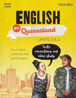 English for Queensland Units 3&4 Student book + obook assess book