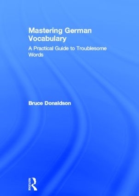 Mastering German Vocabulary by Bruce Donaldson