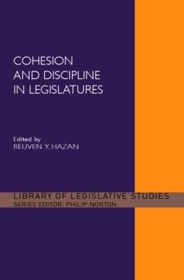 Cohesion and Discipline in Legislatures book