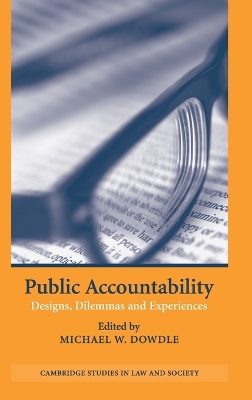 Public Accountability by Michael W. Dowdle