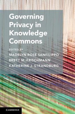 Governing Privacy in Knowledge Commons book