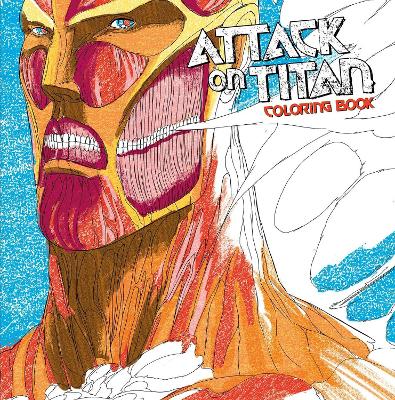 Attack On Titan Adult Coloring Book book