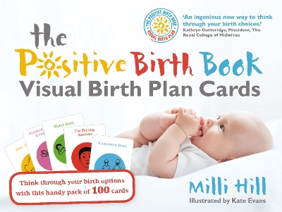 The The Positive Birth Book Visual Birth Plan Cards by Milli Hill