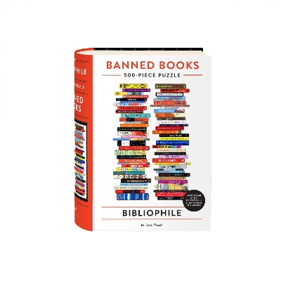 Bibliophile Banned Books 500-Piece Puzzle book