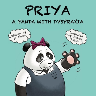 Priya a panda with dyspraxia book