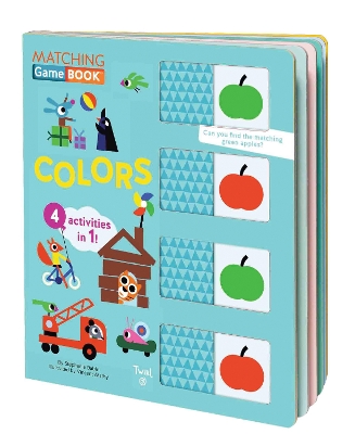 Matching Game Book: Colors book