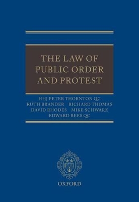 Law of Public Order and Protest book