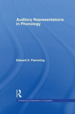 Auditory Representations in Phonology book