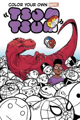 Color Your Own Marvel Tsum Tsum book