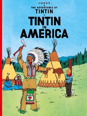 Tintin in America book