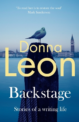 Backstage: Stories of a writing life book