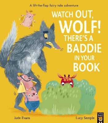 Watch Out Wolf, There's a Baddie in Your Book book