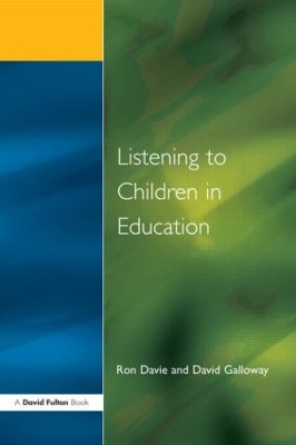 Listening to Children in Education book