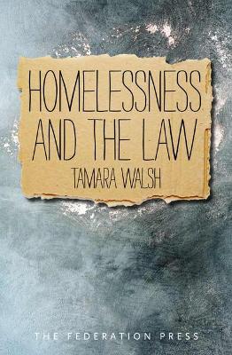 Homelessness and the Law book