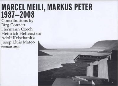 Marcel Meili, Markus Peter Architects book