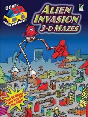 Alien Invasion: 3-D Mazes book