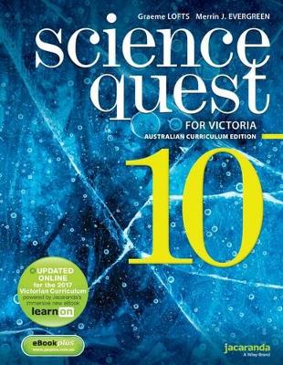 Science Quest 10 for Victoria Australian Curriculum Edition & LearnON book