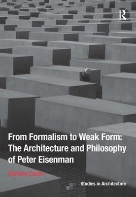 From Formalism to Weak Form by Stefano Corbo