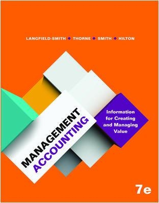 Management Accounting by Kim Langfield-Smith