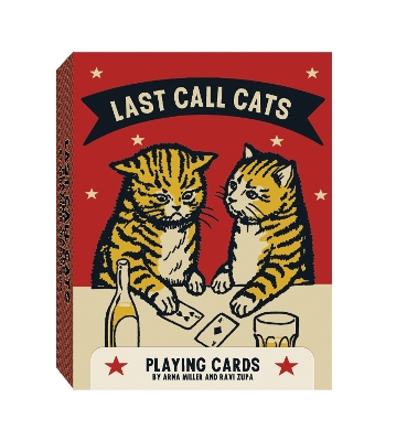 Last Call Cats Playing Cards book