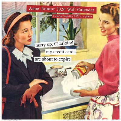 Anne Taintor 2026 Wall Calendar book