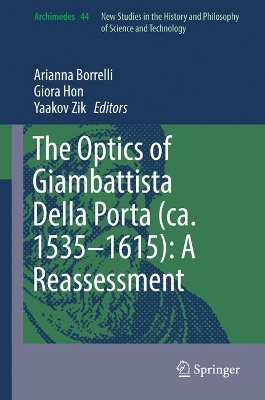 Optics of Giambattista Della Porta (ca. 1535-1615): A Reassessment book