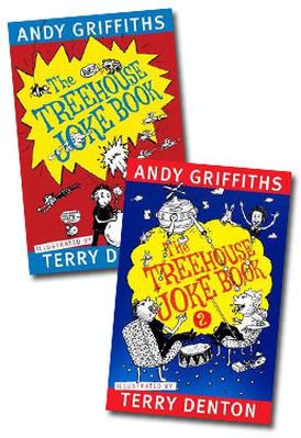 Treehouse Joke Books Set of 2 Books by Andy Griffiths