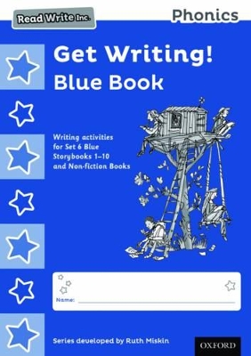 Read Write Inc. Phonics: Get Writing! Blue Book Pack of 10 book
