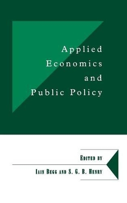 Applied Economics and Public Policy book