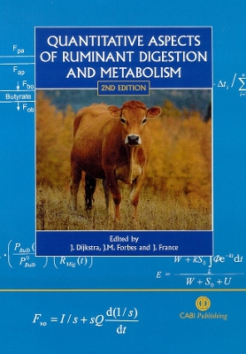 Quantitative Aspects of Ruminant Digestion and Metaboli book