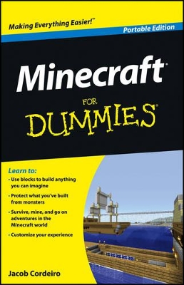 Minecraft for Dummies, Portable Edition book