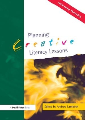 Planning Creative Literacy Lessons book